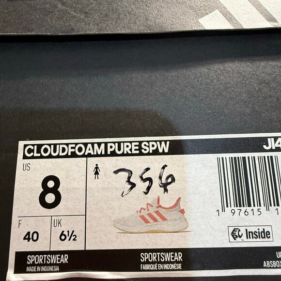 Adidas Cloudfoam Pure SPW, Women's Size 8 - Picture 9 of 9